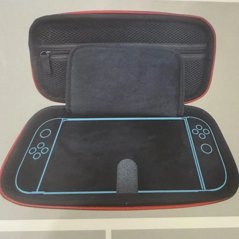 Kids Toy Storage Case - Black and Red